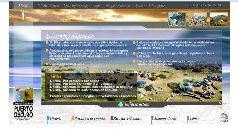 camping puerto oscuro