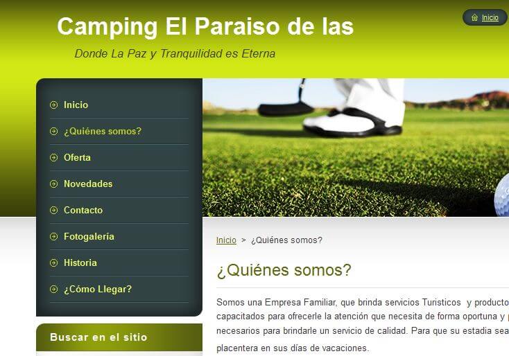 Camping El Paraiso de las Cavernas