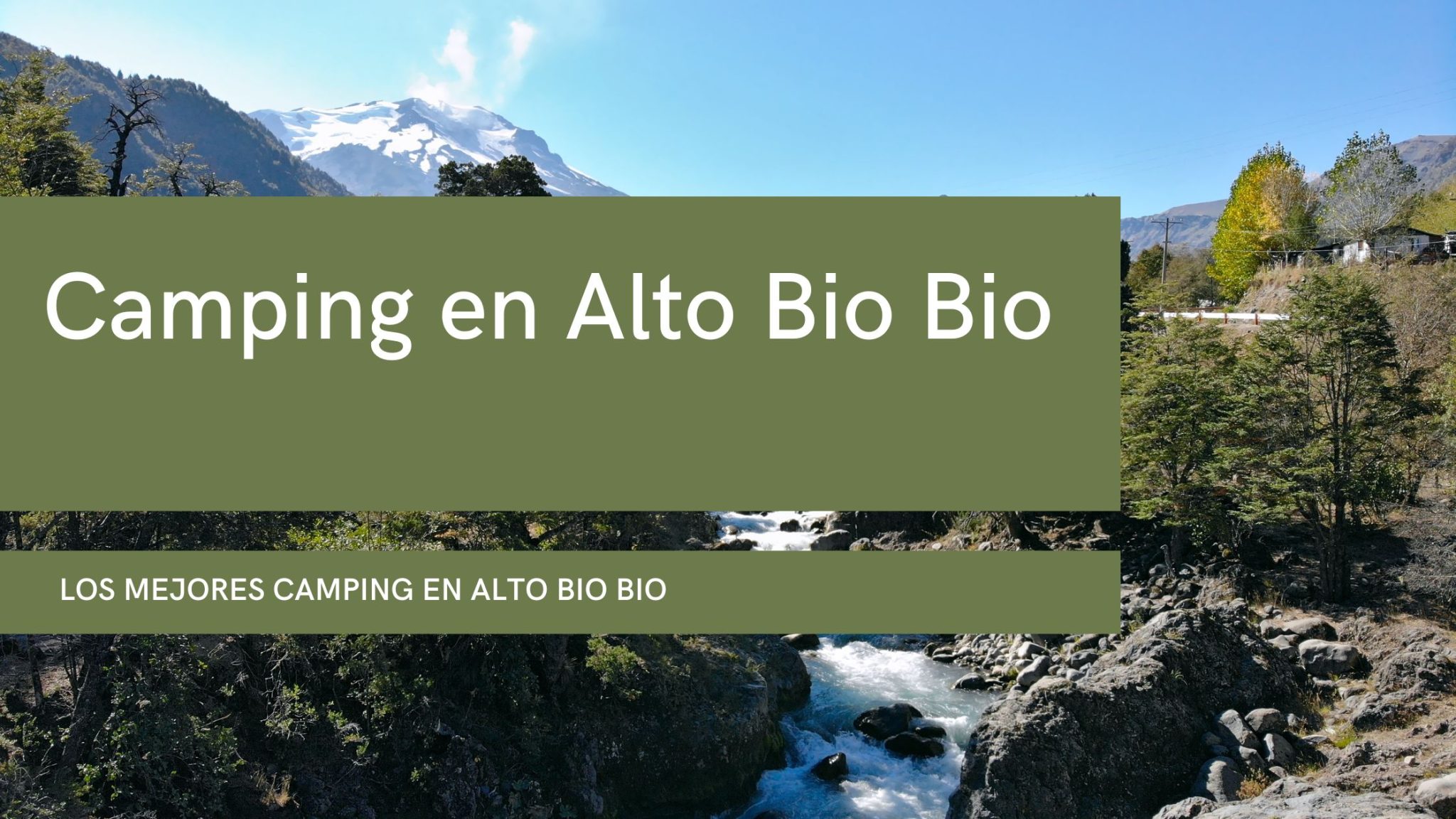 Camping en Alto Bio Bio : 3 Mejores Campings 2024 | CampingChile